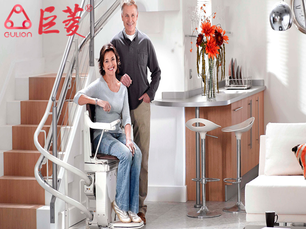 上海座椅电梯，室内老人座椅电梯安装尺寸和技术参数