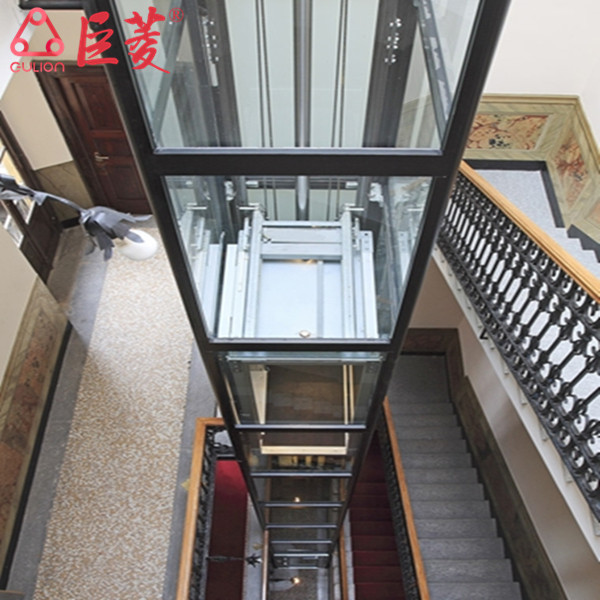 曳引式别墅电梯井道框架是怎样搭建的？上海别墅电梯厂家