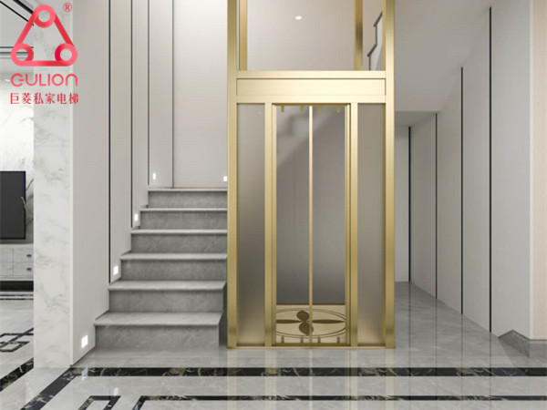 四层别墅家用电梯井道尺寸设计和布局